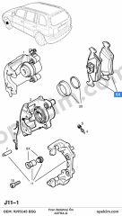 Opel Astra G Ön Fren Balatası BSG 1605035