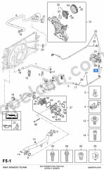 Opel Astra J Gaz Kelebek Çıkış Hortumu 1.6 Ecotec (A16XER) YILPAR 5825724