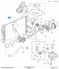 Opel Astra J Yağ Soğutucu Hortumu 1.4 YILPAR 650038
