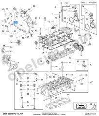 Opel Insignia A Havalandırma Hortumu (A20DTH A20DTC A20DTR) YILPAR 636082