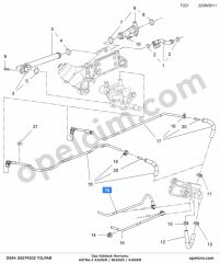 Opel Astra J Gaz Kelebek Hortumu (A16XER A18XER B16XER) YILPAR 825027