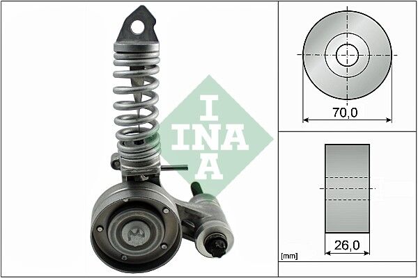 Opel Astra G V Kayişi Gergisi 1.2 Ecotec (Z12XEP) INA 6340553
