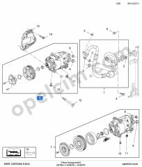 Opel Astra J Klima Kompresörü 1.3 CDTI (A13DTC A13DTE) KALE 1618047
