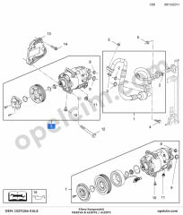 Opel Meriva B Klima Kompresörü 1.3 CDTI (A13DTC A13DTE) KALE 1618047
