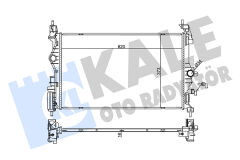 Opel Corsa E Su Radyatörü 1.4 Ecotec (B14XER) KALE 1300361