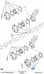 Opel Astra F Ön Teker Bilyası 309726 BSG 1603192