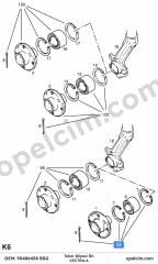 Opel Vectra A Ön Teker Bilyası 309726 BSG 1603192