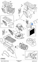 Opel Corsa C Kalorifer Petegi KALE 1618222