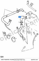 Opel Vectra A Krank Gövde Havalandırma Hortumu (X14SZ X16SZ Z16SE) YILPAR 656234