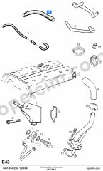 Opel Vectra B Havalandırma Hortumu YILPAR 656252
