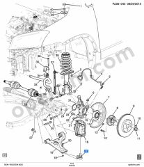 Opel Mokka T300 Rotil AVEO BSG 352252 352532 95017034 95907943