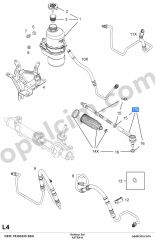 Opel Astra H Sol Rotbaşı Bilumum BSG 1603258