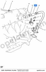 Opel Vectra A Havalandırma Hortumu Silindir Blogu (C16LZ2 C16NZ2) YILPAR 5656066