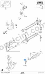 Opel Meriva A Rotbaşı Bilumum BSG 1603240