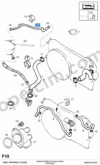 Opel Vectra B Yedek Su Bıdon Hortumu Bılumum Motor YILPAR 1337751