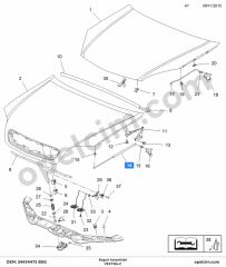Opel Vectra C Kaput Amortisör BSG 1178224