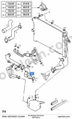 Opel Vectra A Su Pompa Hortumu YILPAR 1337393
