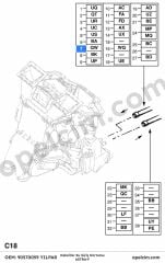 Opel Astra F Kalorifer Su Giriş Hortumu YILPAR 6818319