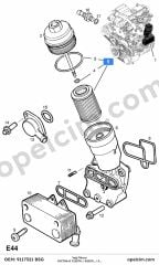Opel Vectra B Yağ Filtresi 2.0 CDTI (X20DTH) BSG 5650319