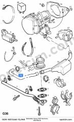Opel Vectra B Sekonder Hava Valf Hortumu YILPAR 857431