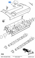 Opel Astra G Motor Yağ Dolum Kapağı Contali Tip (X16XEL) BSG 650091