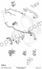 Opel Vectra B Radyatör Alt Hortumu Çıkış 2.0 DTI (X20DTH) YILPAR 1336158 6336017