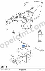 Opel Astra F Vakum Hortumu YILPAR 1212473