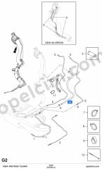 Opel Zafira A Yakıt Depo Havalandırma Hortumu YILPAR 806790