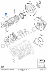 Opel Astra H Ana Yatak Std 15D 15DT 17D 1.7 CDTI (Y17DT)