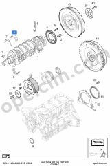 Opel Corsa C Ana Yatak Std 15D 15DT 17D 1.7 CDTI (Y17DT)