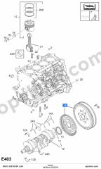 Opel Astra H Volant 1.3 CDTI (Z13DTH) LUK 616361 616234