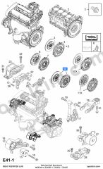 Opel Meriva A Debriyaj Seti Easytronic 1.6 Ecotec (Z16XEP) LUK 6606013