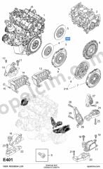 Opel Corsa D Debriyaj Seti 1.3 CDTI (Z13DTH) LUK 6 İleri 622313509 1629114