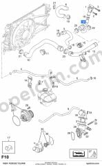 Opel Astra G Devirdaim Hortumu (Z16XE Z14XEP X16XEL) YILPAR 1337521