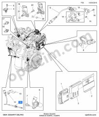Opel Corsa D Oksijen Sensörü 1.3 CDTI (A13DTC A13DTE) DELPHI 855457