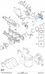 Opel Corsa C Egr Valfi 1.3 CDTI (Z13DTH Z13DTJ) DELPHI 851364 851368