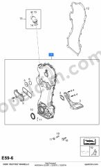 Opel Meriva A Yağ Pompası Pierburg 646076 1.3 CDTI (Z13DT)