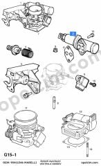 Opel Vectra A Rölanti Ayarlayıcı Marelli 837102 / (X20XEV) MARELLI 359000601110