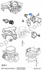 Opel Vectra B Rölanti Ayarlayıcı Marelli 837102 / (X20XEV) MARELLI 359000601110