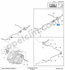 Opel Zafira C Debriyaj Üst Merkez MARELLI 679081