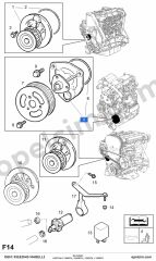 Opel Vectra C Devirdaim 2.0 CDTI (Y20DTH) MARELLI 6334040