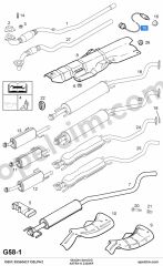 Opel Astra G Oksijen Sensörü 1.6 Ecotec (Z16XEP) DELPHI 855429