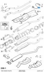 Opel Astra H Oksijen Sensörü 1.6 Ecotec (Z16XEP) DELPHI 855429