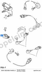 Opel Vectra A Vuruntu Sensörü (C20XE) MARELLI 6238345 6238341