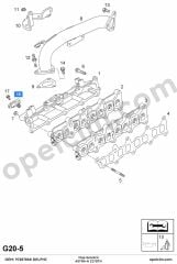 Opel Astra H Map Sensörü 1.7 CDTI (Z17DTH) DELPHI 6235606