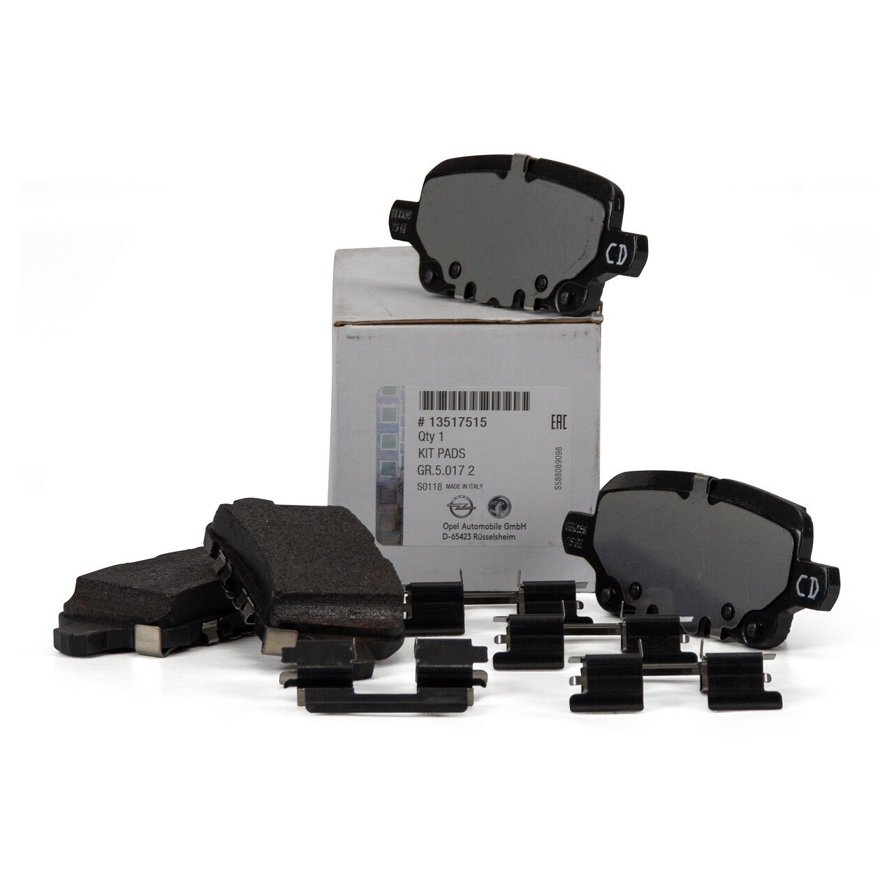 Insignia B Fren Balatası Arka 16INCH PSA 13517515