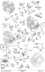 Opel Astra G Krank Devir Sensörü DELPHI 6238109 6238551