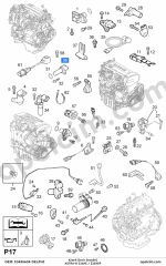 Opel Astra H Krank Devir Sensörü 1.6 Ecotec (Z16XEP) DELPHI 1238938