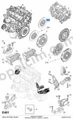 Opel Meriva A Debriyaj Seti Bilyalı 1.3 CDTI (A13DTC) VALEO 664073 622314609