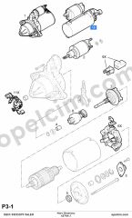 Opel Astra J Mars Dinamosu VALEO 6202105